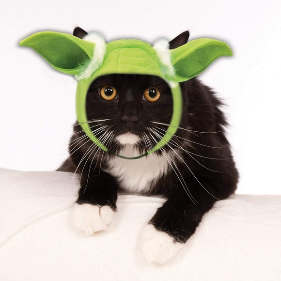 NWT Yoda Cat Hood Halloween Costume - Picture 1 of 3